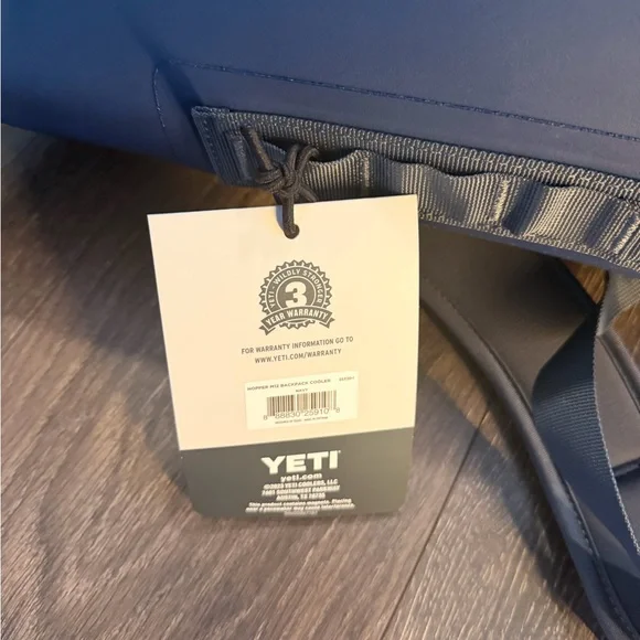 YETI Navy and Gray Backpack - Picture 3 of 6